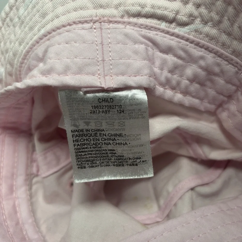Nike Toddler Bucket Hat Pink Swoosh Child‎ Size 8A2973-A9Y Beach Summer Sun